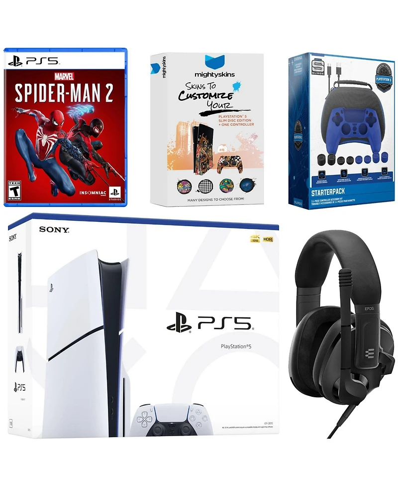 Sony PlayStation 5 Slim Disc Bundle Console