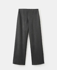 Mango Women's Elastic Waist Straight-Fit Pants
