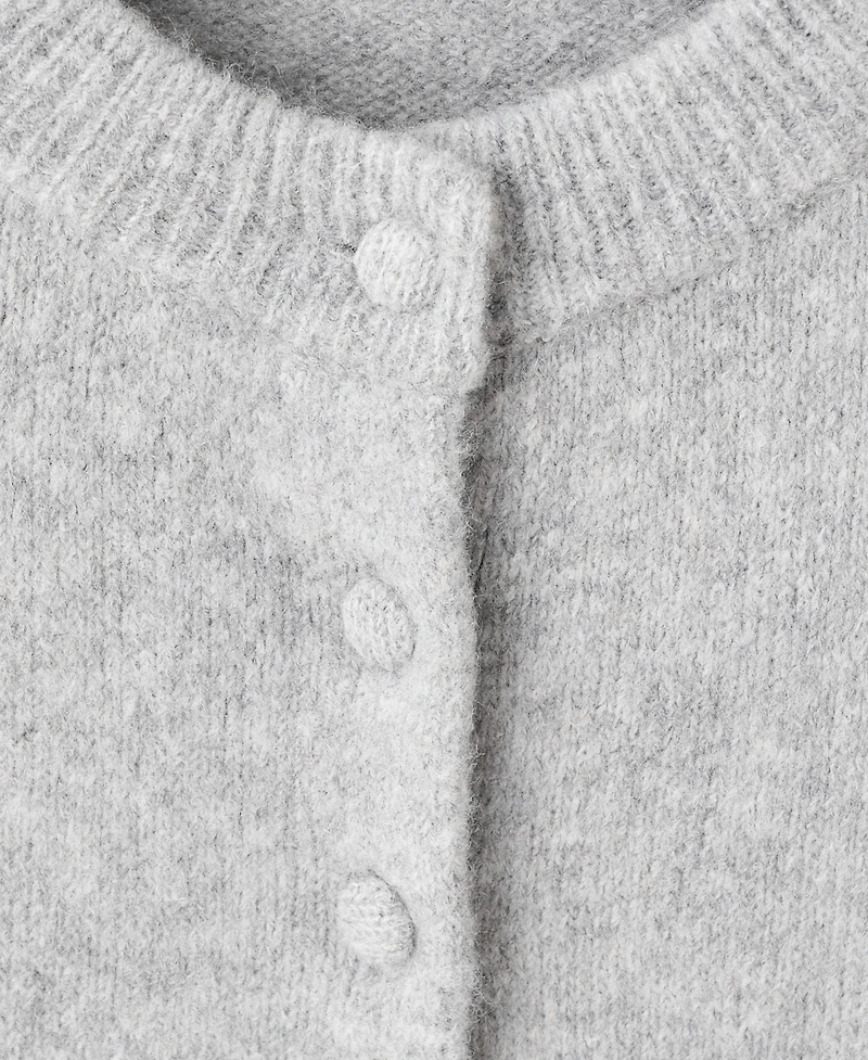 Mango Women's Ruffle Knit Cardigan