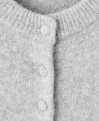 Mango Women's Ruffle Knit Cardigan