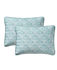 Seventh Studio Waves Coastal 2-Piece Quilt Set, Twin