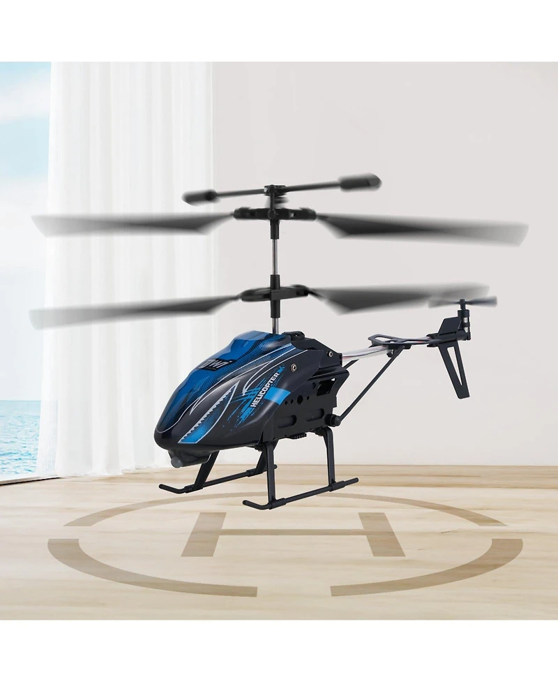 Mecale Rc Helicopter, 2.4GHz Remote Control, 3.5 Channel, 16 Min Flight, Altitude Hold, One-Key Takeoff/Landing, Led Lights, for Kids 8