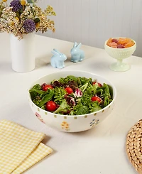 Haven 10.5" Spring Floral Serving Bowl