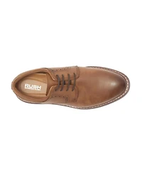 Rush Gordon Men's Plain Toe Derby Lace-Up Dress Shoes