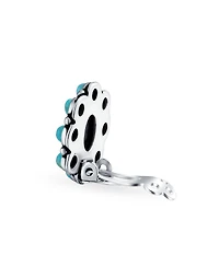 Bling Jewelry Set of 2 Southwestern-Inspired Turquoise and Multicolor Clip-On Earrings Sterling Silver