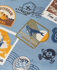 Scotch & Soda Boys' 8-16 Crewneck Sweatshirt and Jogger Pants, 2-Piece Set