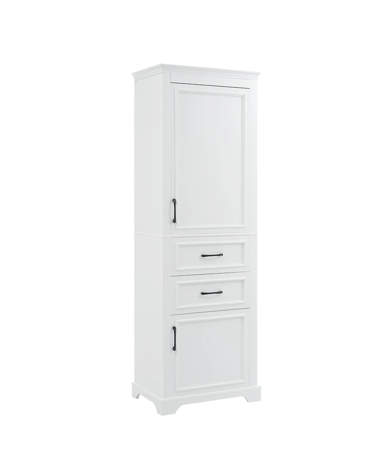 Airsurfer 71 Inch Freestanding Bathroom Cabinet with Drawers Space Saving Storage Cabinet with Adjustable and Fixed Shelves
