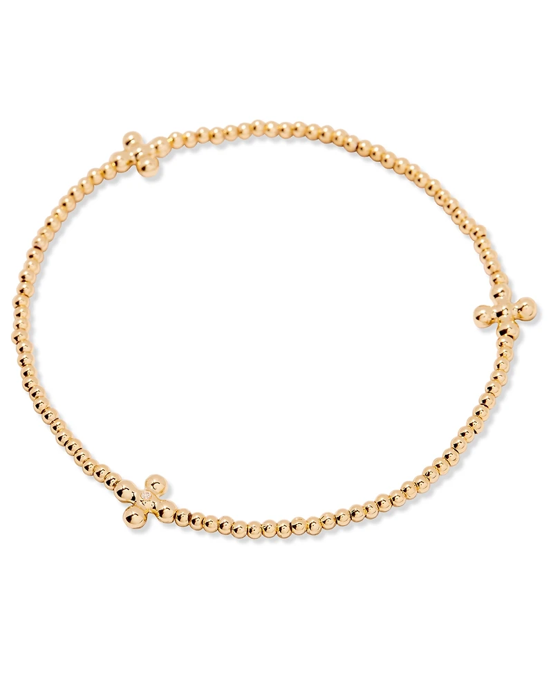 brook & york Rylee Beaded Cross Bracelet