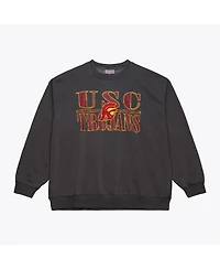 Men's Charcoal Usc Trojans Downtown Fleece Sweatshirt