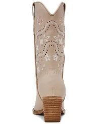 Dv Dolce Vita Women's Avita Pull-On Contrast Stitch Western Cowboy Boots