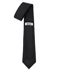 Dkny Men's Matte Satin Slim Design Tie
