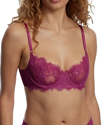 Skarlett Blue Entice Unlined Underwire Lace Balconette Bra