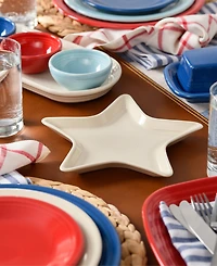 Fiesta Star-Shaped Serving Plates, Set of 4, Service For 4