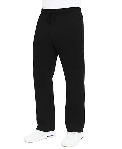 Blue Ice Men's Open Bottom Regular-Fit Sweatpants