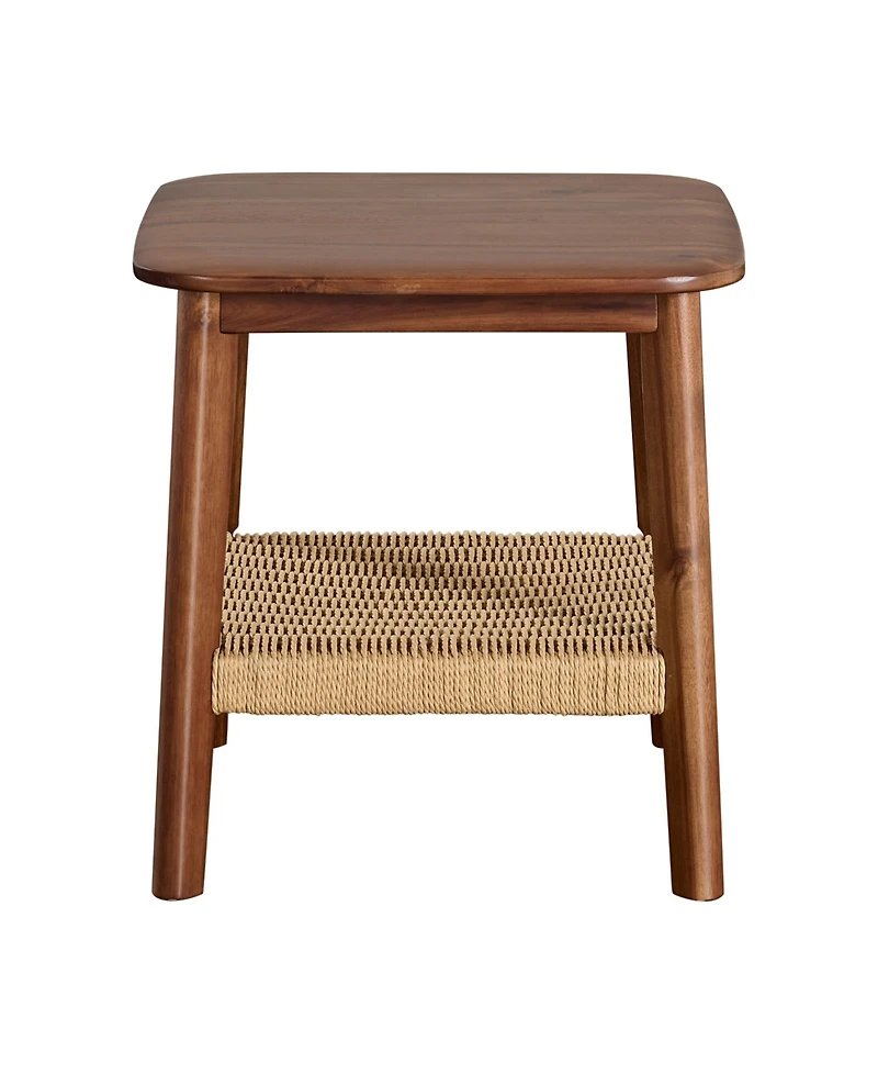 Alaterre Furniture 20" Acacia Wood Calais Side Table
