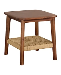 Alaterre Furniture 20" Acacia Wood Calais Side Table