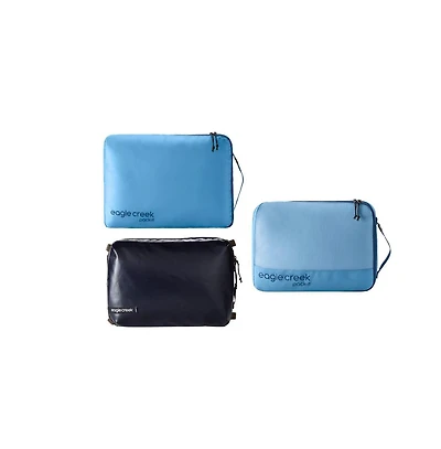 Eagle Creek Pack-It Cube Mixed Set M/M/M, Rush Blue/Blue Dawn
