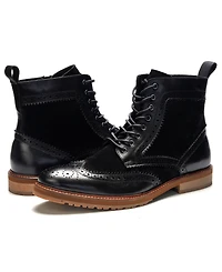 Anthony Veer Men's Langston Wingtip Lace-Up Boots