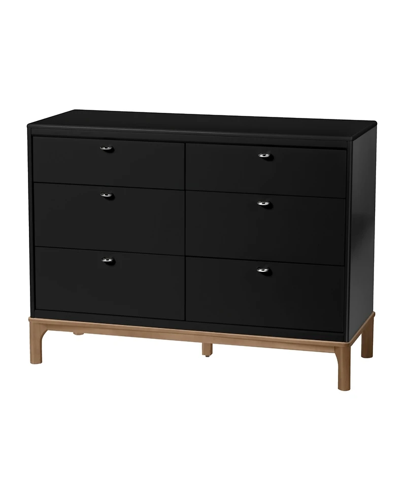 Little Seeds Baby Neutral Laurel 6-Drawer Dresser