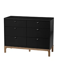 Little Seeds Baby Neutral Laurel 6-Drawer Dresser