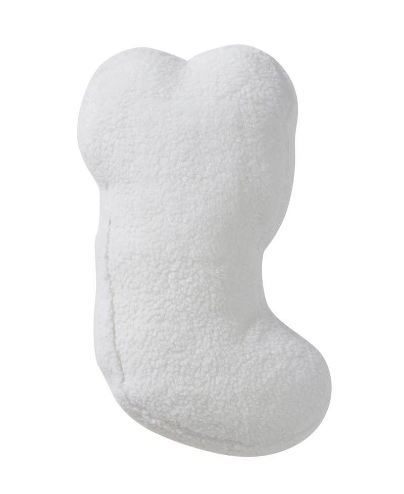 Hallmark Stocking Shaped Holiday Decorative Pillow, 8" x 16"