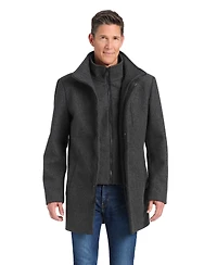 Vince Camuto Men's Classic Stand Collar Coat