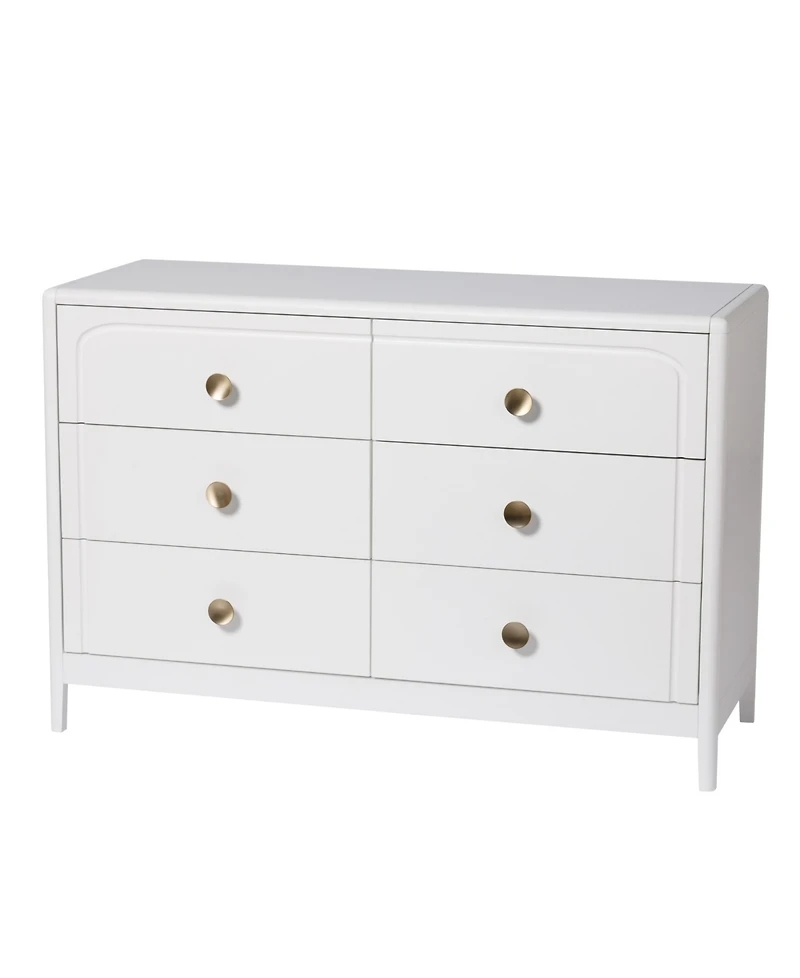 Little Seeds Baby Neutral Briar 6-Drawer Dresser