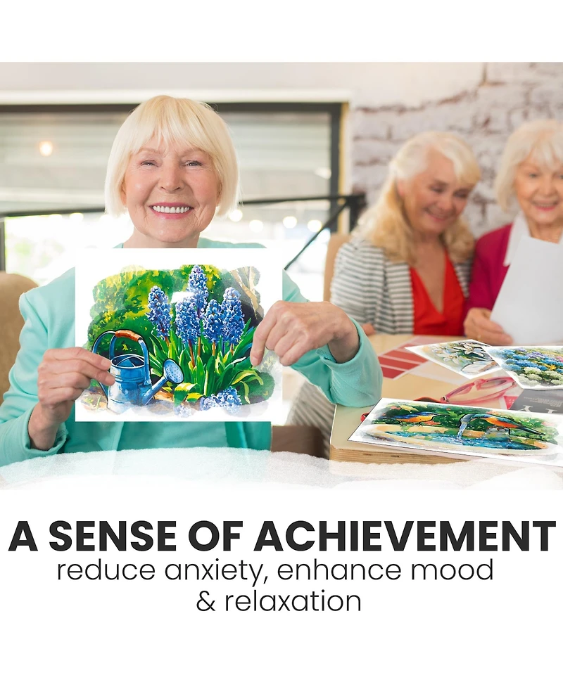 Quokka Water Painting Dementia Activities for Seniors – Vibrant Blooms – Alzheimers Products