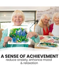 Quokka Water Painting Dementia Activities for Seniors – Vibrant Blooms – Alzheimers Products
