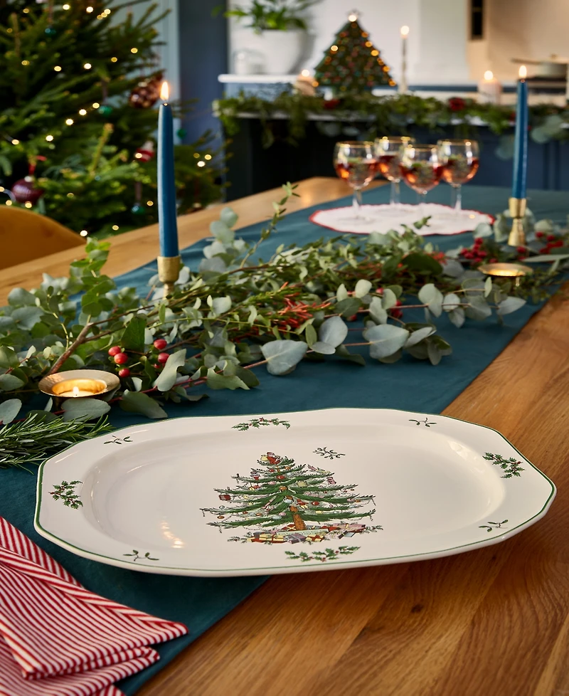 Spode Christmas Tree Oval Platter