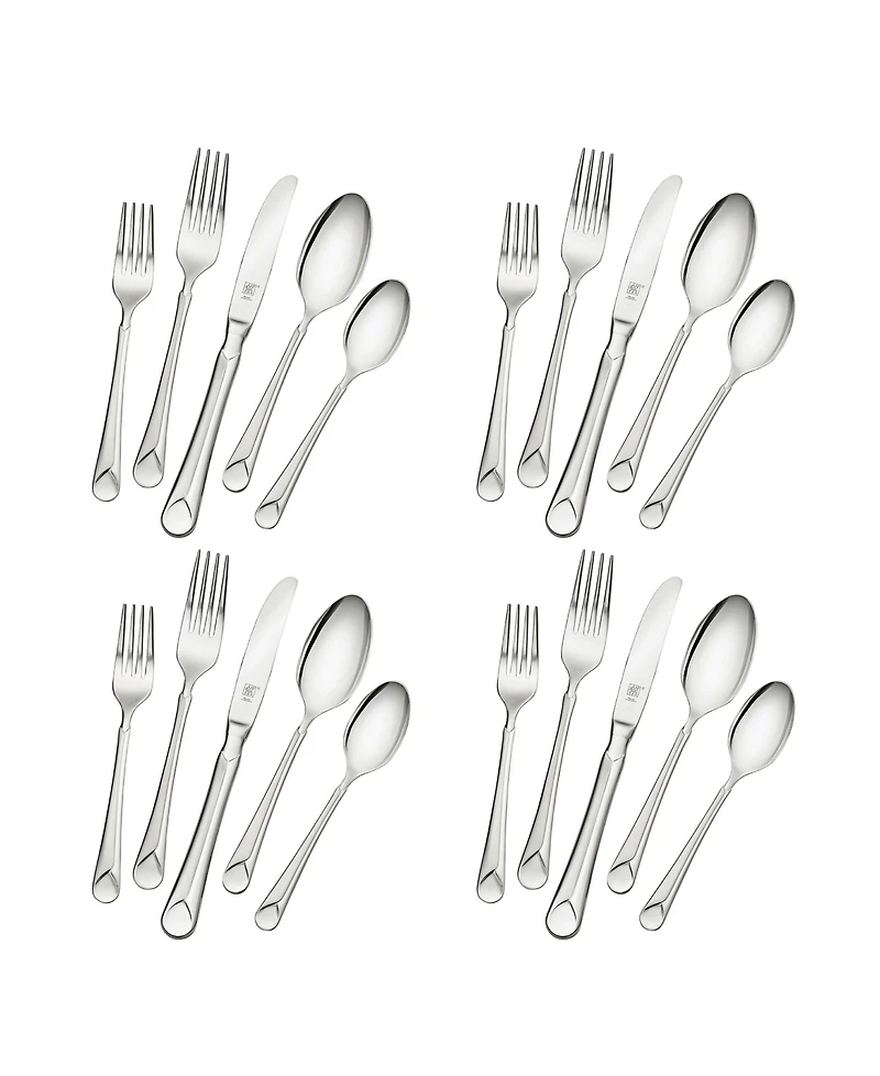 Zwilling Provence 18/10 Stainless Steel 20-Pc Flatware Set