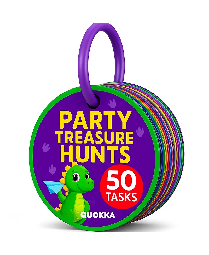 Quokka Scavenger Hunt Game for Toddlers 3-5 – 50 Toddler Activities Indoor Cards Set