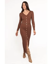 Petal and Pup Women's Brydie Long Sleeve Midi Dress