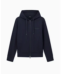 A|X Armani Exchange Men's Milan Ny Logo Full Zip Hoodie