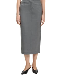 Boss by Hugo Women's Melange Virgin Wool Pencil Skirt
