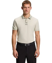 Boss by Hugo Men's Cotton Pique Slim-Fit Polo Shirt