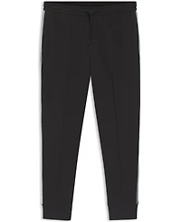 Boss by Hugo Men's Piped-Detail Cotton-Blend Tracksuit Bottom Pants