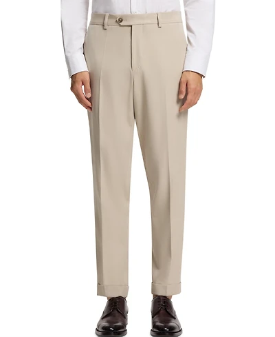 Boss by Hugo Men's Virgin Wool Cotton Tapered-Fit Pants