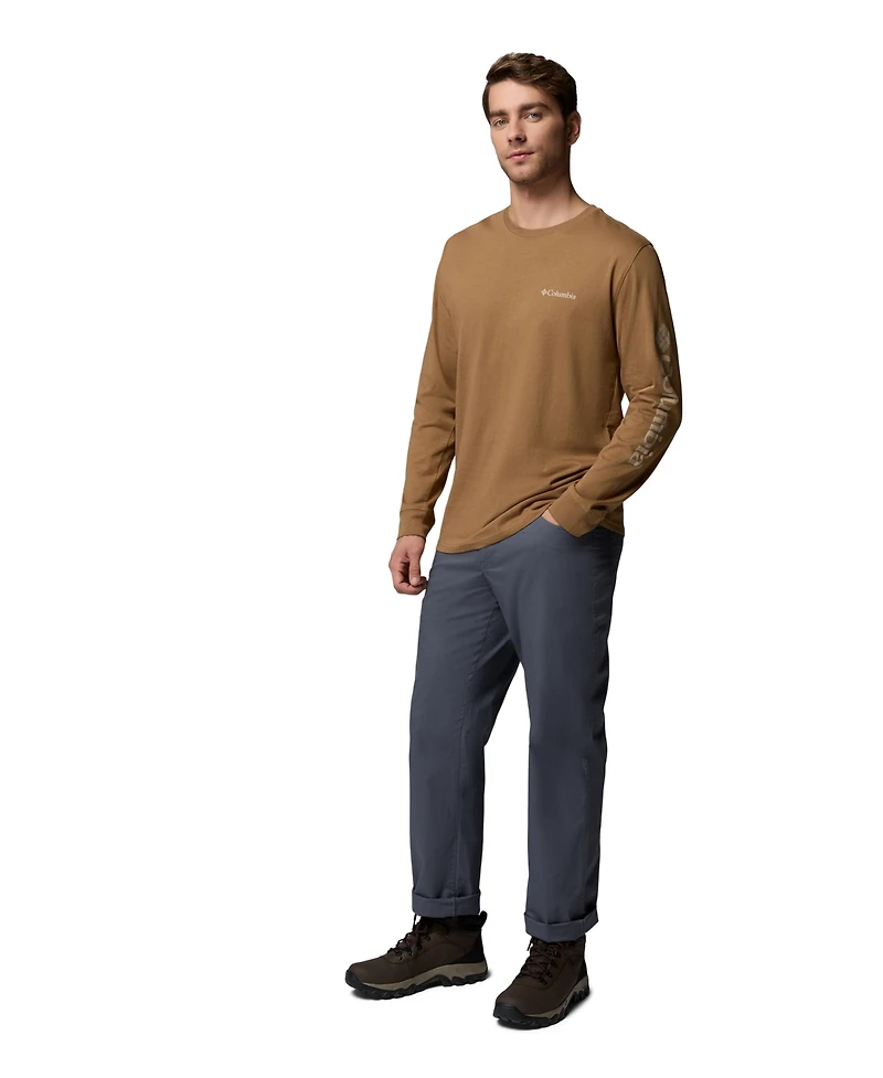 Columbia Men's Fundamental Graphic Long-Sleeve T-Shirt