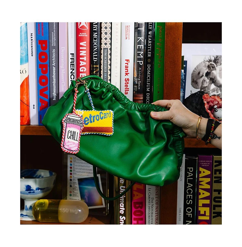 Furbish Studio Needlepoint Bag Charm