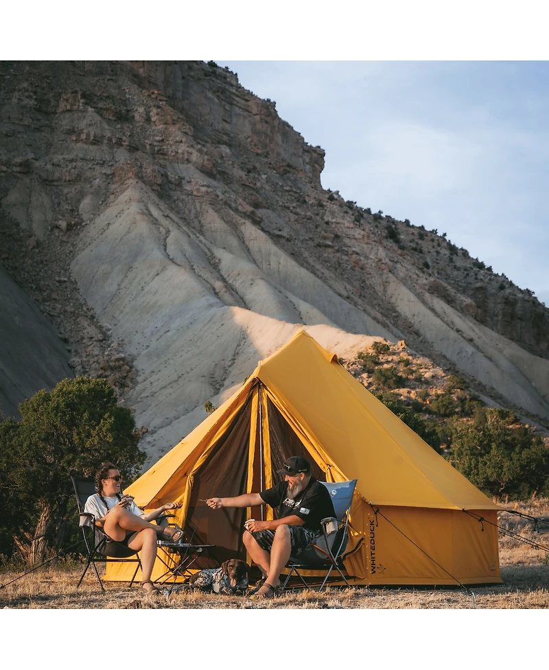 White Duck Outdoors Regatta Bell Tent-16.5' (Tuscan Sun, Water Repellent