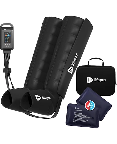 LifePro Air Compression Leg Massager for Circulation, Pain Relief, and Recovery - Covers Legs, Calf, Thigh, and Foot