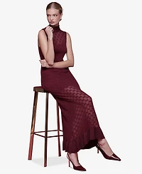 Avec Les Filles Women's Sleeveless Midi Dress