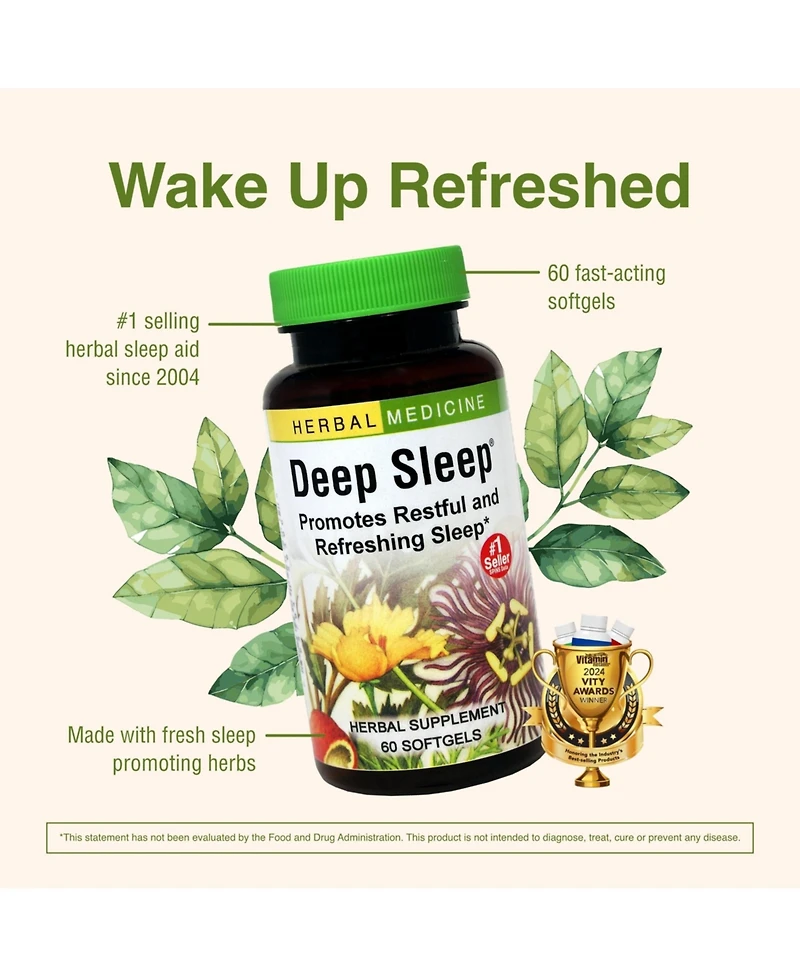 Trace Minerals Deep Sleep - Herbal Sleep Aid