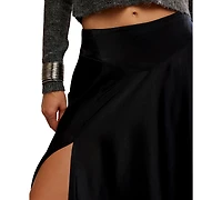 Free People Women's Chilco A-Line High-Slit Maxi Skirt