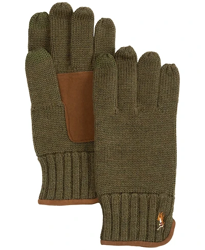 Polo Ralph Lauren Men's Suede-Trim Touch Gloves