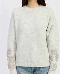 En Saison Women's Alannah Crewneck Sweater