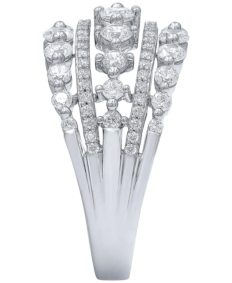 Macy's White Diamond Ring (1-1/2 ct. t.w.) in 14k White Gold