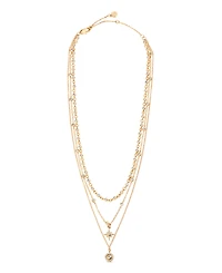 Ettika Celestial Triple Chain Layered Necklace