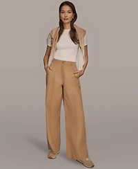 Donna Karan Weekend Women's High-Rise Pintuck Trousers